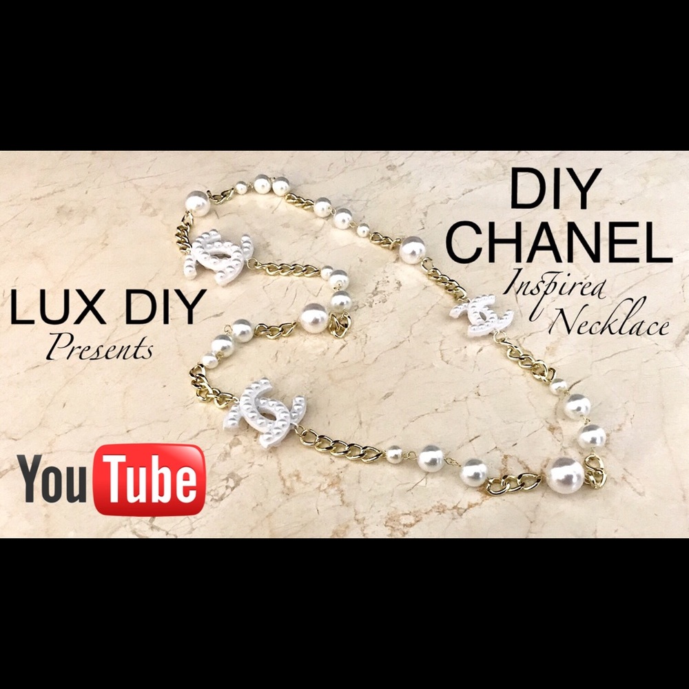 DIY Channel Necklace @Youtube LUX DIY